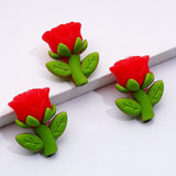 3D Red Rose