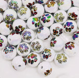 16mm Paws Beads Mix -D2