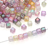 8mm Glossy Clear Cube