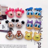 D Isney Character Glitter Beads (5pcs)