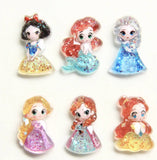 Princess Glitter Luminous Beads (5pcs)