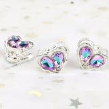 Rhinestone Alloy Hearts