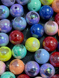 16mm AB Galaxy Hearts Bead Mix