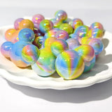 29mm Rainbow Mouse Head Beads