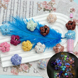 20mm Luminous Rose Beads (5pcs)