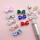 Metal Rhinestone Bow