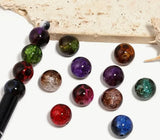16mm Animal Print Beads Mix-L12