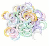 Mini Crescent Moon Beads