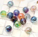 16mm Galactic Rainbow Beads