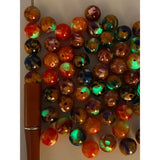 16mm Gold Luxury Luminous Beads Mix