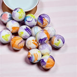 15mm Butterflies and Flowers Silicone Beads-K17