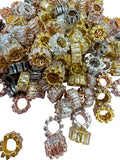 Alloy and Crystal Luxury Spacers (7mm * 14mm)