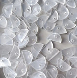 Half Circle Pen Acrylic Attachments (10  Pcs)