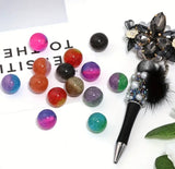 16mm Super Glitter Bicolored Beads Mix-F3
