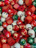 16mm Christmas Bead Mix