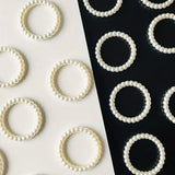 Pearl Circle Frame 10pc
