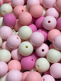 14mm Silicone Touch Beads Mix (Several Mixes)