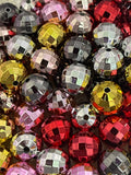 16mm Metallic Disco Beads Mix