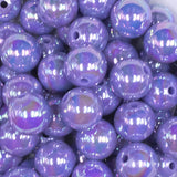 16mm UV Covered Beads Periwinkle