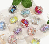 16mm Fancy Crystal Butterfly Beads