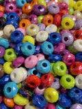 Faceted Bright Colors Spacer MIx