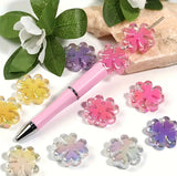 25mm AB Clover Shaped Beads (5pcs)-J3