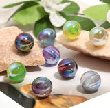 16mm Galactic Rainbow Beads