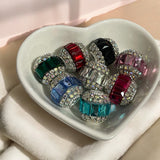 16mm Rectangle Rhinestone Beads