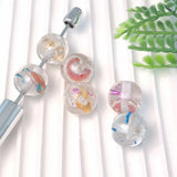 16mm Clear Beads with Seashells