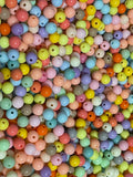 8mm Macaroon Colored Beads Mix