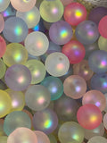 16mm Frosted Rainbow Beads Mix