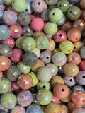 16mm Pastel  AB Disco Beads Mix