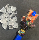 Half Circle Pen Acrylic Attachments (10  Pcs)