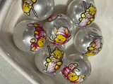 16 mm Pooh Pearl Beads Mix-A20