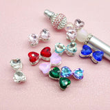 Metal Rhinestone Bow