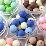 14mm Matte Beads Mix (Several Mixes)