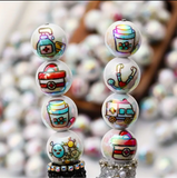 16mm Medical Print Beads Mix-A22