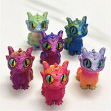 32mm 3D Toothless Figure Beads (5pcs)