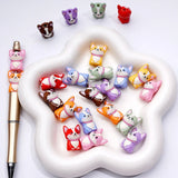 16mm Cute Corgi Dog Beads
