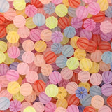 9mm Colorful Frosted Bead Mix-R18