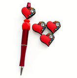 Paw Heart Focal Bead