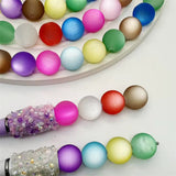 16mm Frosted Cat Eye Brights Bead Mix-