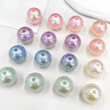 16mm Rough Faced AB Solid Neutrals Mix-F15