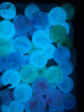 16mm Cracked Luminous Beads Mix-A15