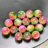 16mm Tricolor Luxury Beads- Red/Yellow/Green