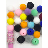 16mm Velvet Beads Mix