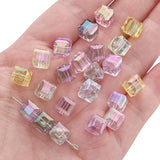 8mm Glossy Clear Cube