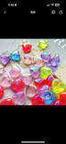 16mm Transparent Heart Beads Mix-R19