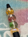 16mm Dried Flowers Clear Beads Mix