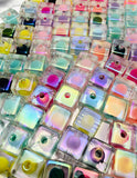 12mm Double Layer AB Cube Beads Mix-G21